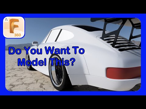 The Ultimate Car Modeling How To Part 3 - Adding Glass Seams and Details #Fusion360 #CarDesign