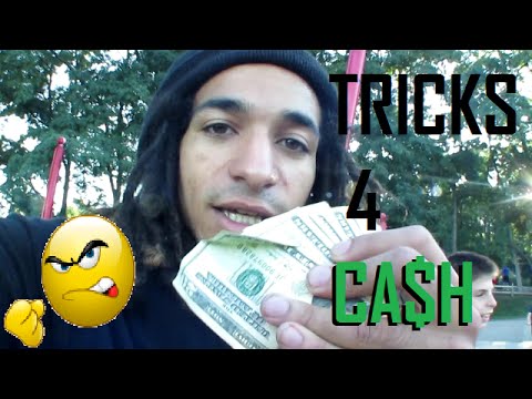 Cash 4 Skate Tricks! *Scooter Fight*