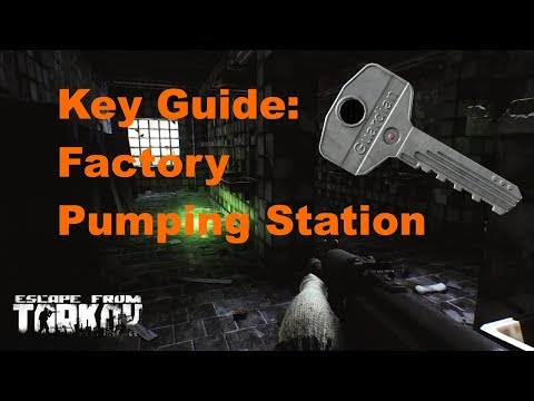 How to get the Factory Pumping Station key - Escape From Tarkov