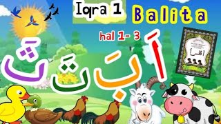 Download lagu Learning the Koran for children and toddlers iqra 1 cartoon / hijaiyah alif ba ta tsa mp3