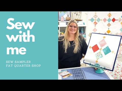 Fat Quarter Shop First box of 2025! Sew Sampler Beginner Unboxing Quilting Subscription Box