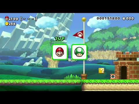 FLIRTATION INSURGENT ~ Easy 100 Mario Challenge ~ Super Mario Maker ~ #ahy No Commentary