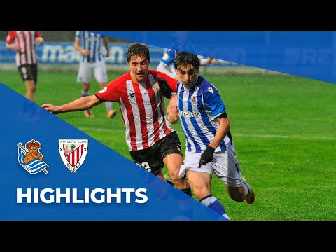 HIGHLIGHTS | División de Honor Juvenil 1 - 1 Athletic Club | Zubieta | Real Sociedad