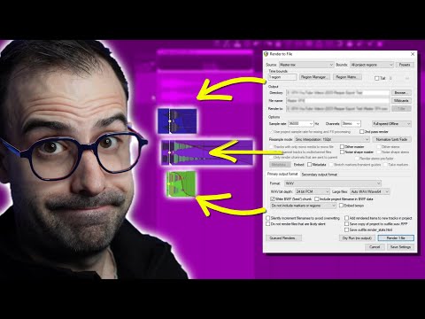 How To Render Multi-Layered SFX With Dynamic Group FX | Reaper Tutorial