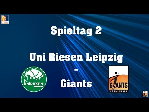 02.10.2016 Spieltag 2 Uni Riesen Leipzig - Giants
