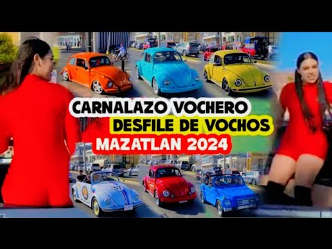 DESFILE ÉPICO de VOLKSWAGEN CLÁSICOS y MODERNOS en ACCIÓN 2024 / MALECON de MAZATLÁN SINALOA