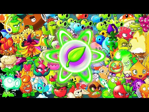 All Plants Power up Vs Frozen Team Mummy Zombies - PvZ 2