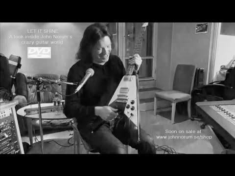 "LET IT SHINE - A look inside John Norum's crazy guitar world" DVD - new clip!