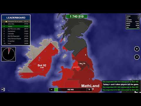 Winning Strategy Europe Map! Territory Games io - Territorial IO