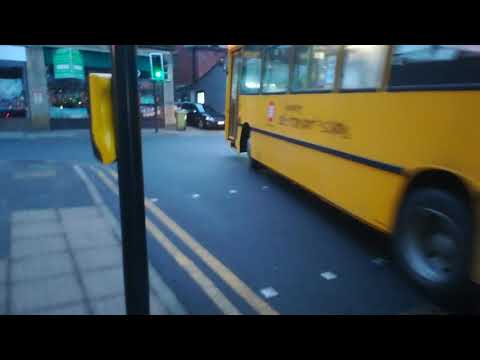Stotts of Huddersfield Dennis Dart Plaxton Pointer M406 HFP in Holmfirth 11.01.2019