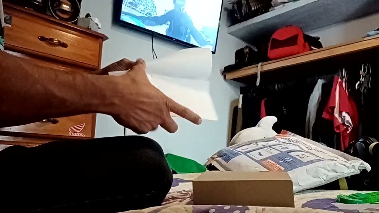 Customer unboxing
