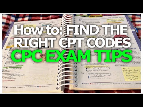 LOOK UP 2021 CPT CODES | CPC EXAM TIPS FOR MEDICAL CODING!