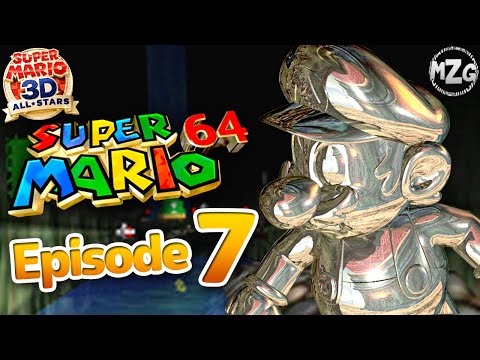 Super Mario 64 Gameplay Walkthrough Part 7 - Hazy Maze Cave! - Super Mario 3D All-Stars