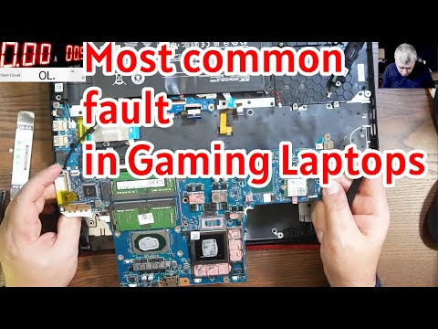 Acer Nitro 5 gaming laptop, dead, motherboard repair - How a lucky customer looks like!