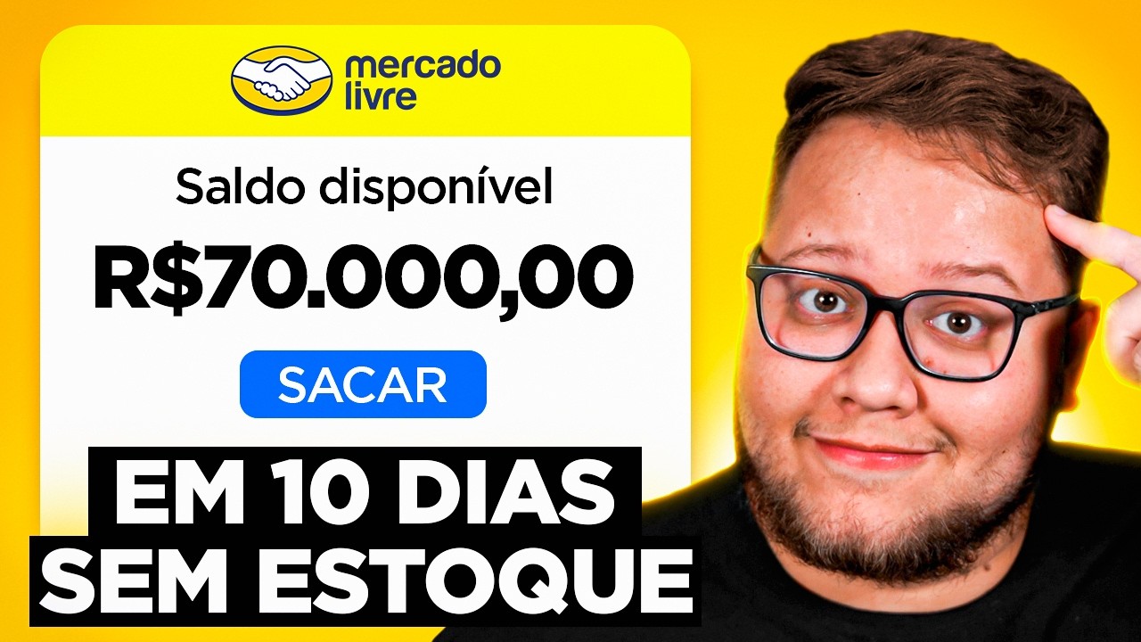 TESTEI DROPSHIPPING NO MERCADO LIVRE POR 10 DIAS