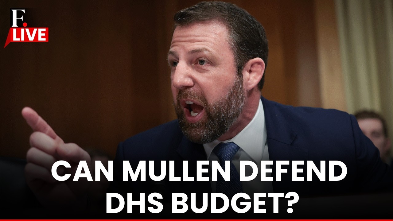 US Congress LIVE: DHS Chief Markwayne Mullin Testifies Before Senate for First Time as Secretary