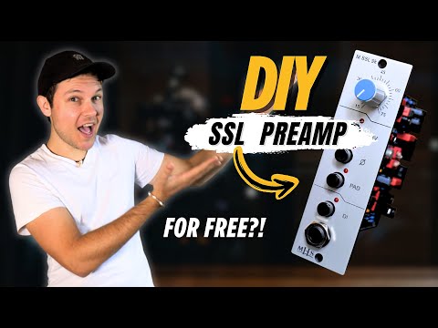 Build your own analog SSL PREAMP for free?!