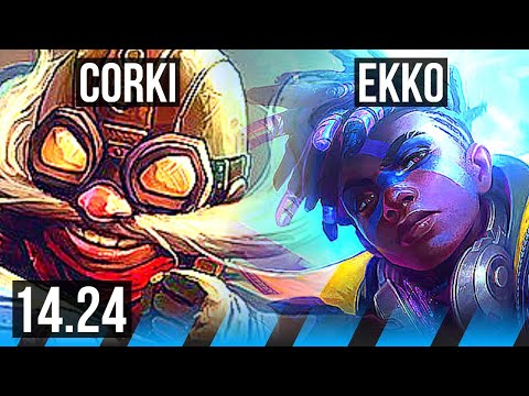 CORKI vs EKKO (MID) | KR Diamond | 14.24