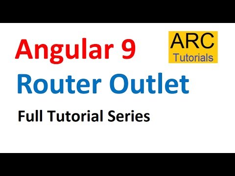 Angular 9 Tutorial For Beginners 32 Router Outlet