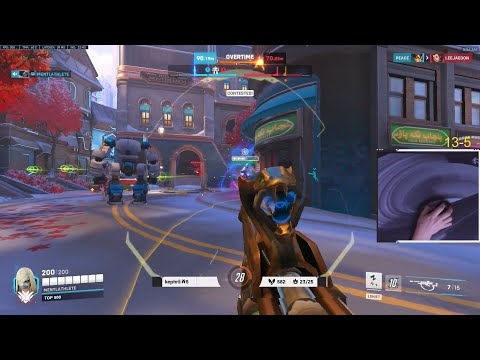 Gale Adelade Ana God - Overwatch 2 Season 4 Top 500 Gameplay