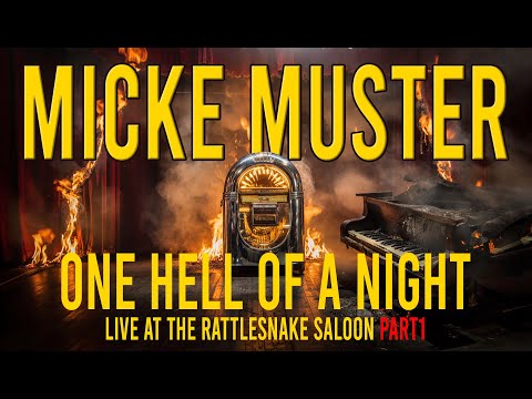 Micke Muster - One Hell of a Night Part 1 - Full Concert @ Rattlesnake Saloon Munich #rocknroll