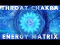 Throat Chakra energy matrix 639 Hz speak the truth of divine love | Throat chakra healing