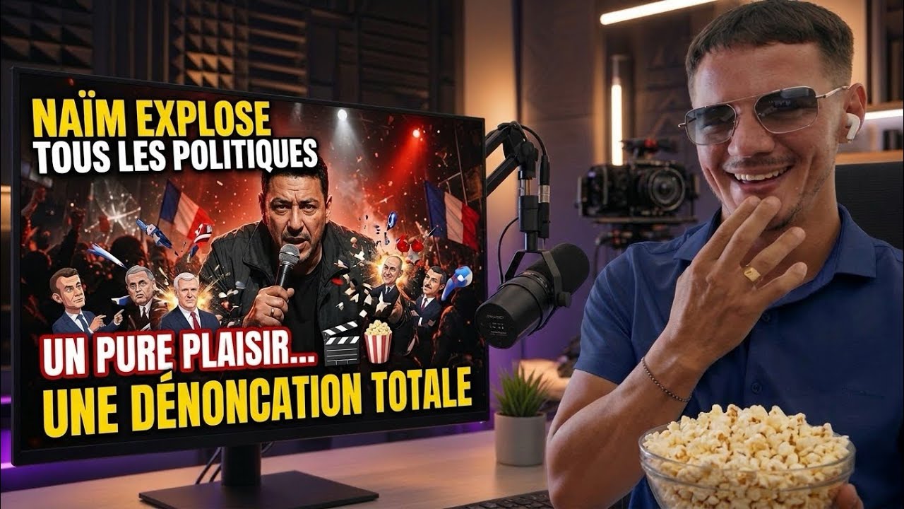 « Naïm » dénonce les politiques (Humour) SPECTACLE D'UTILITÉ PUBLIQUE 🍿 Réact D1ST1  