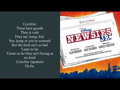 Santa Fe/Letter From the Refuge Lyrics-Newsies Jr