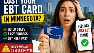 How to replace a lost EBT card in Minnesota