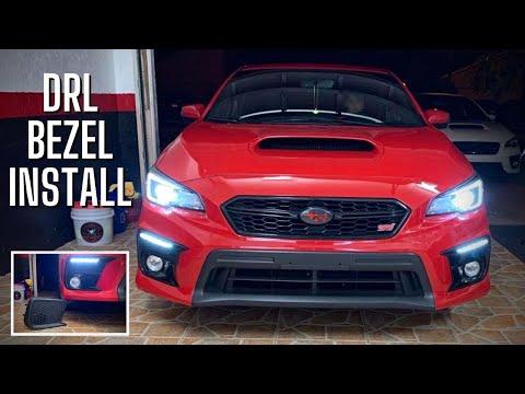 Subispeed DRL Fog Light Bezel Install (2019 WRX STI)
