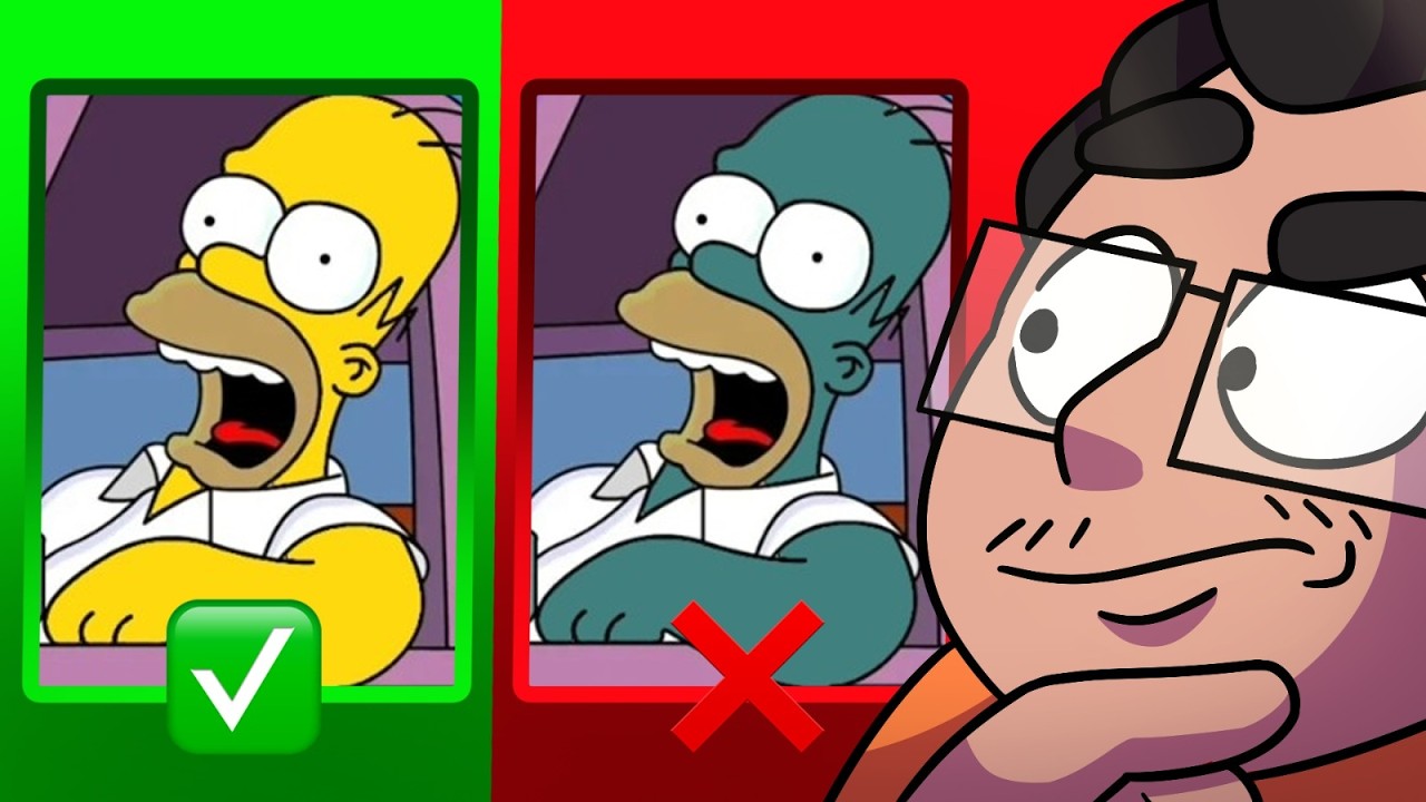 DALTÓNICO INTENTA ADIVINAR LOS COLORES DE LOS PERSONAJES