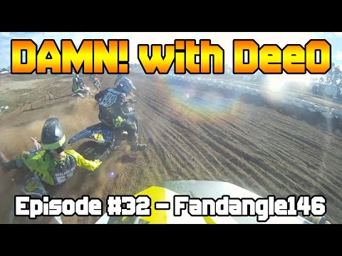 First Turn Crash! | DAMN! with DeeO | Episode #32 - Fandangle146