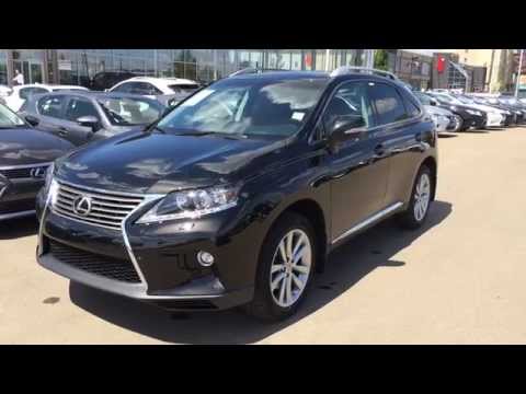 2015 Lexus RX 350 AWD Black on Saddle Tan - Touring Package Review - Alberta