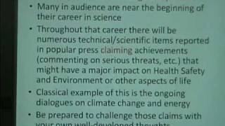 preview picture of video 'Critical Thinking in Science - Part 1/6'