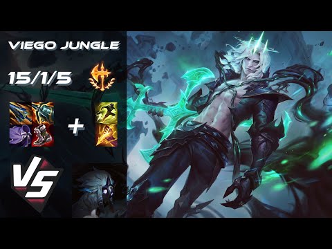 JUNGLE Viego vs Kindred - EU Challenger Patch 25.S1.2