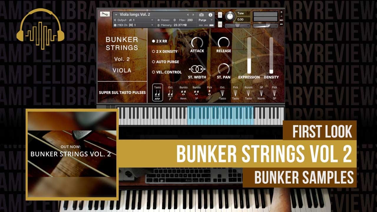 First Look: Bunker Strings Volume 2 by Bunker Samples
