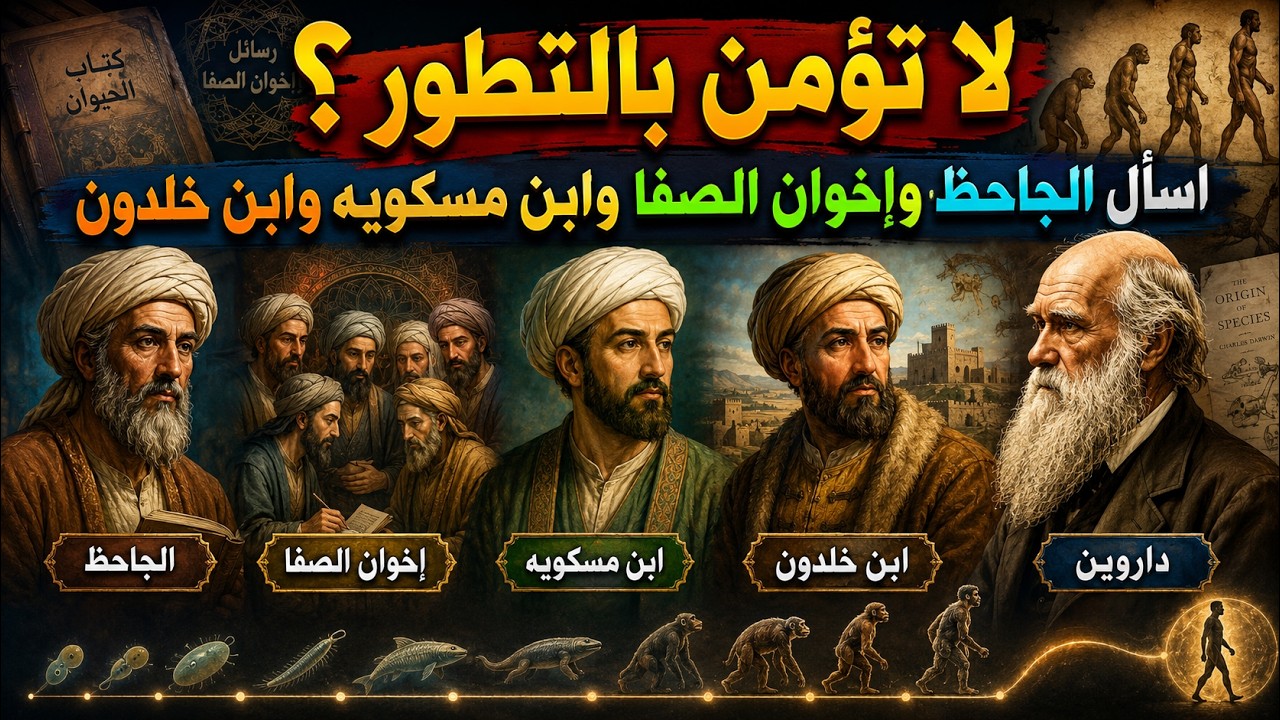 لا تؤمن بالتطور؟ اسأل الجاحظ وإخوان الصفا وابن مسكويه وابن خلدون والبيروني و