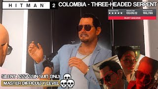 HITMAN 2 - Colombia, Three-Headed Serpent MASTER Silent Assassin Suit Only, 05:12