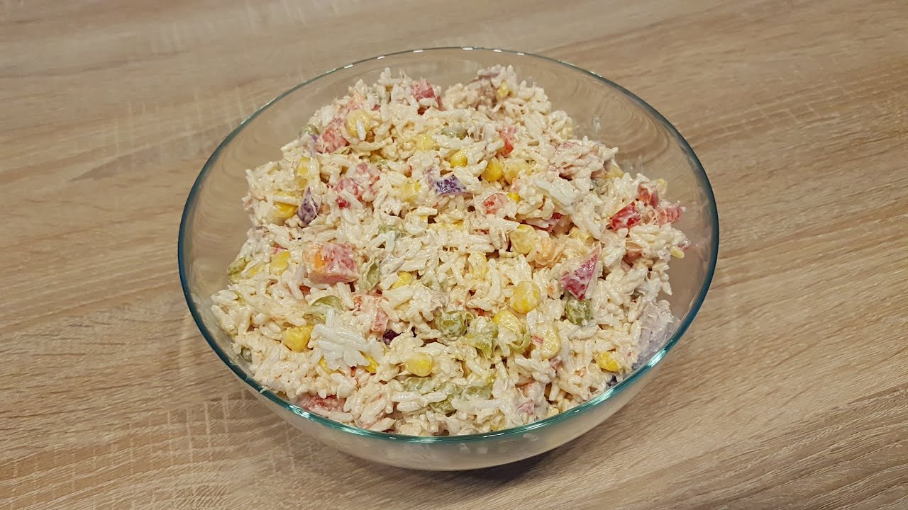 THUNFISCHSALAT MIT REIS - Einfache Rezepte THUNFISCHSALAT MIT REIS - Einfache Rezepte