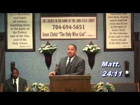 Apostle Mathis: They say no more apostles