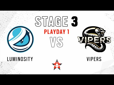 Luminosity vs Vipers // NA Challenger League - Stage 3 - Playday 1