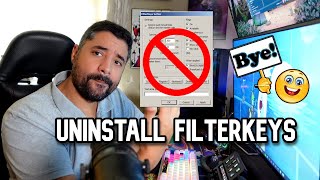 How to Uninstall Filterkeys Step by Step