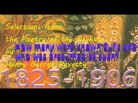 Selections from the Poetry of the Afghans by Henry George Raverty 1869: `ABD-URRAḤMĀN 12