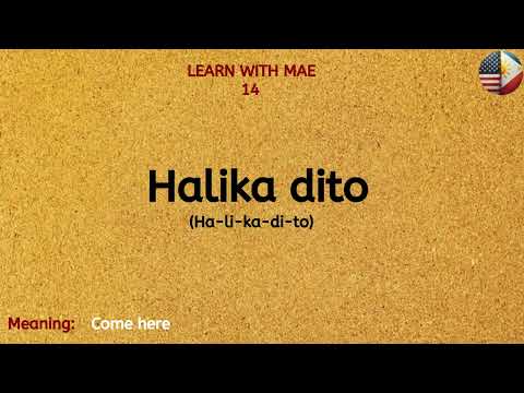 PART 60: 25 MUST-KNOW Tagalog Phrases | Learn Tagalog with Mae (ENGLISH - TAGALOG VOCABULARY)