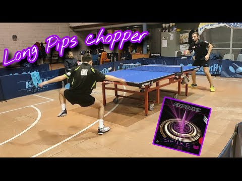 Long pips defense: loopers nightmare😈 | championship match