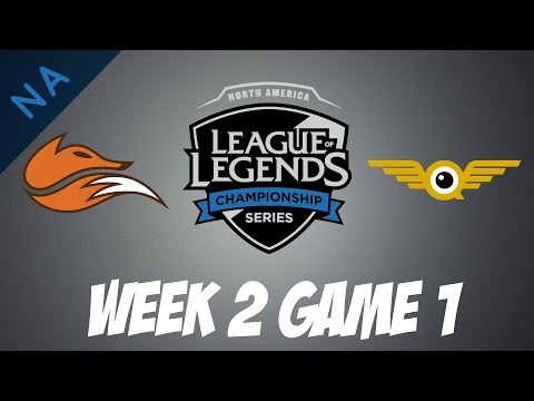 Echo Fox vs FlyQuest | Game 1 | HIGHLIGHTS | NA LCS W2D3 2017 Spring split