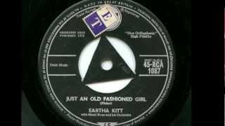 Eartha Kitt 'Just An Old Fashioned Girl'  45 rpm