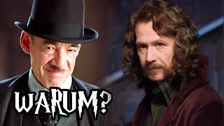 WARUM bekam Sirius Black keine richtige VERHANDLUNG?