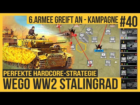 Hardcore-Strategie: WeGo WW2 - Stalingrad #40 | Kriegsführung auf operativer Ebene