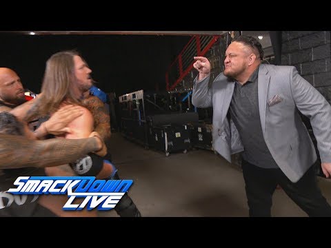 AJ Styles Defends His WWE Title Against Samoa Joe At WWE Super Show-Down In No DQ Bout